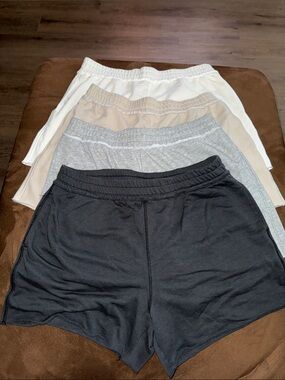 H&M Women's Short Pack - Black, Gray, Cream, White